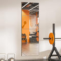 Wall Mirror Tiles, 16"x12"x4PCS Full Length Home Gym Mirror for Garage, Bedroom, Living Room, Over The Door
