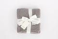 Saranoni Bamboni Luxury Throw Blanket | Oversized Super Soft Plush Home Decorative Comfy Blankets for Couch or Bed | Gray - X-Large 60” x 80”