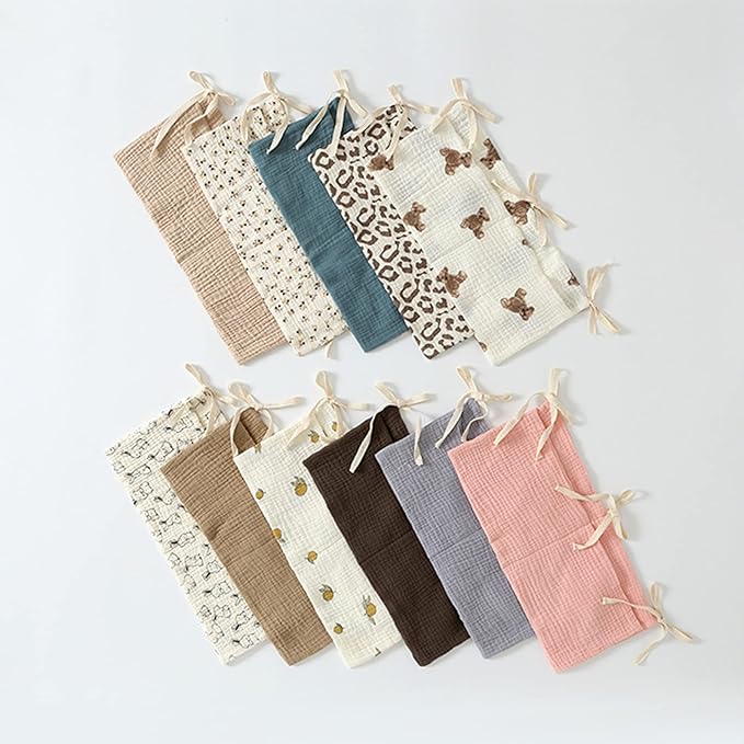 Baby Bedside Hanging Bag Portable Diaper Storage Bottle Organization Hanging Storage Bag Baby Bedding Bedside Accessories