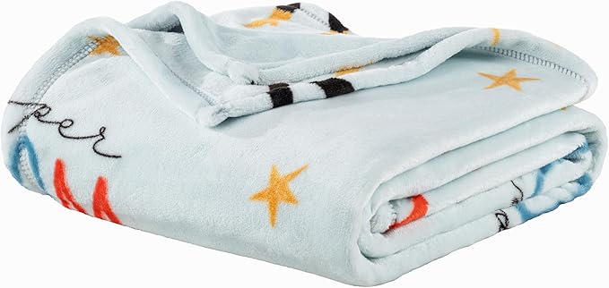 Berkshire Velvetloft® Plush Throw Blanket – Ultra Soft & Cozy Gift for Mom, Women & Loved Ones, Perfect for Mother’s Day, Valentine’s, Birthday, and Everyday Use, Super Mom Ice, 50'' × 60''