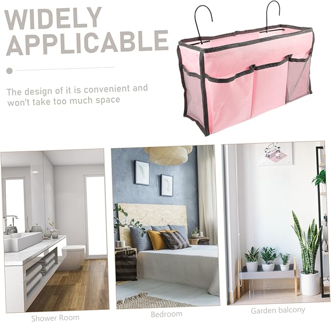 Cabilock Bedside Storage Hanging Bag Easy Access Dorm Organizer Bedside Bag for Bedroom