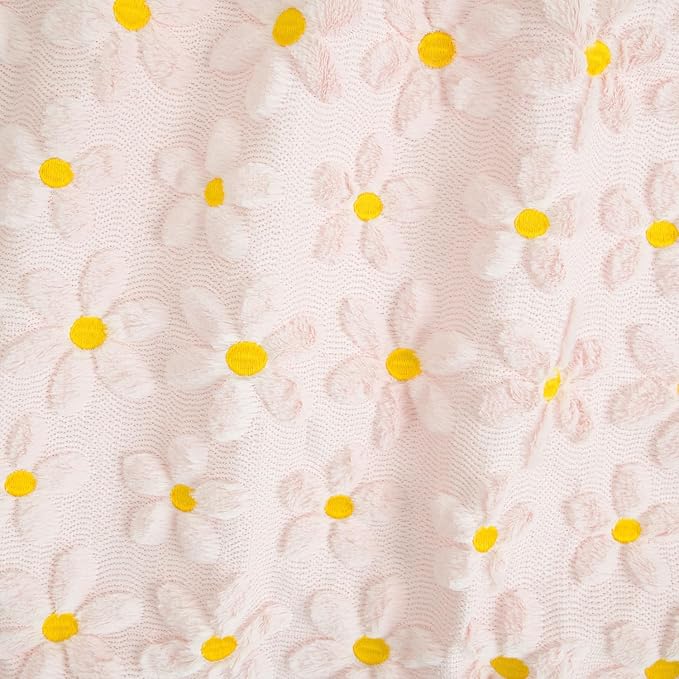 Horaldaily Spring Summer Throw Blanket, Pink Daisy Soft Fuzzy Plush Faux Fur Cozy Blankets for Couch Sofa Bed Lounging, Ideal Gifts for Kids Adults Wife Self, 60x80