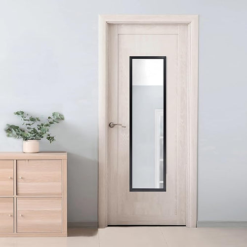 13.5 x 49.5 Inch White Rectangular Large Wall Mirror for Bathroom Living Room