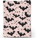 Bat & Stars Blanket | Soft Warm Fuzzy Lightweight Flannel Throw Blanket Perfect for Couch, Bed, Decor, Travel & Outdoor Use, Cozy Blankets for Adults Kids Women Girls 50×40 in