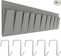 RVMATE RV Shoe Storage Organizer - Hanging Bedside Pockets for Shoes, Boots, and Accessories - Grey, 10 Pockets