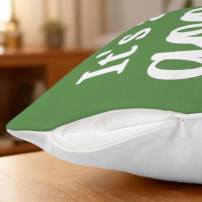 Hexagram Spring Summer Pillow Covers 18x18 Set of 4, Outdoor Floral Daisy Decorative Green Throw Pillow Covers, You are My Sunshine Farmhouse Cushion Case for Couch Sofa Indoor Home Decor(No Insert)