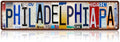 Vintage City Street Sign Philadelphia,PA Wall Decor Metal Tin Signs for Bar Home Bedroom Garage