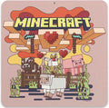 Open Road Brands Minecraft Scene Metal Wall Decor - Fun Minecraft Sign for Bedroom or Game Room