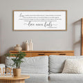 SRSZHIYUE Bible Verse Wall Art Love is Patient Kind Sign 32"×12" 1 Corinthians 13 4-8 Christian Inspirational Faith Wood Framed Living Room Office Large Plaque Wall Hanging (Wood)