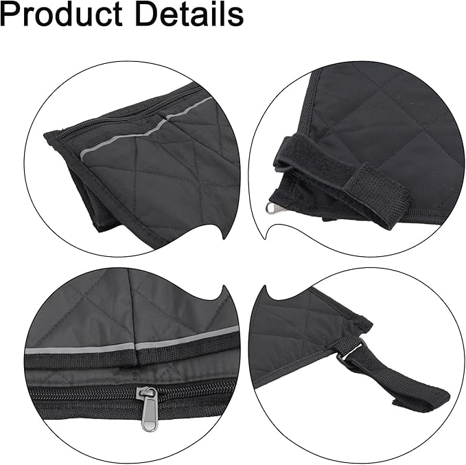 Camping Armrest Storage Bag, Chair Armrest Organizer, Car Seat Hanging Bag, Extended Back Buckle Canvas Beach Chair StorageBag, Side HangingBag For Bedside/Outdoor/Beach/Camping(black)