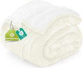 Utopia Bedding Sherpa Blanket California King Size (Ivory, 102x96 Inches) - Soft Plush Fleece Reversible Blanket for Bed, Sofa, Couch, Camping and Travel