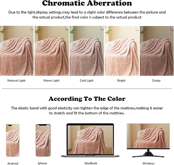 NEWCOSPLAY Super Soft Twin Blanket Pink Love Premium Silky Flannel Fleece 3D Heart Checkered Lightweight Bed Blanket All Season Use (Pink Love, Twin(60"x80"))