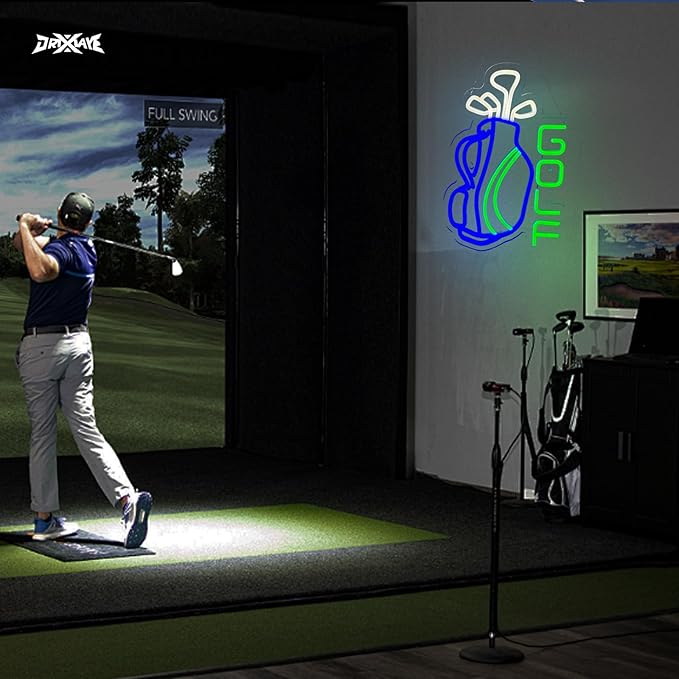 Golf neon sign Par Tee Golf Neon Sign for wall decor Golf Club Bedroom Man Cave Decor