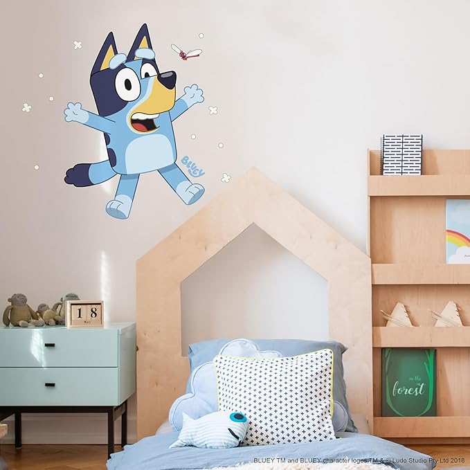 RoomMates Bluey Peel and Stick Giant Wall Decals, RMK5458GM