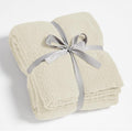 CYMULA Super Soft Knit Throw Blanket Throw Size Beige - Lightweight Plush Fuzzy Fluffy Warm Cozy Blankets and Throws for Sofa Bed All Season Use, 50x60 inches