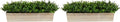 Nearly Natural 19in. Eucalyptus Artificial Plant in Decorative Planter (Pack of 2)