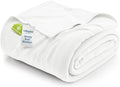 Utopia Bedding Knit Blanket King Size (90x102 Inches, White) Soft Lightweight Jersey Breathable Sweatshirt Blanket for Bed,Couch & Sofa