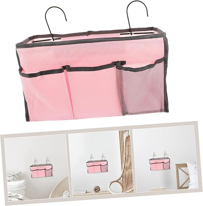 Cabilock Bedside Storage Hanging Bag Easy Access Dorm Organizer Bedside Bag for Bedroom