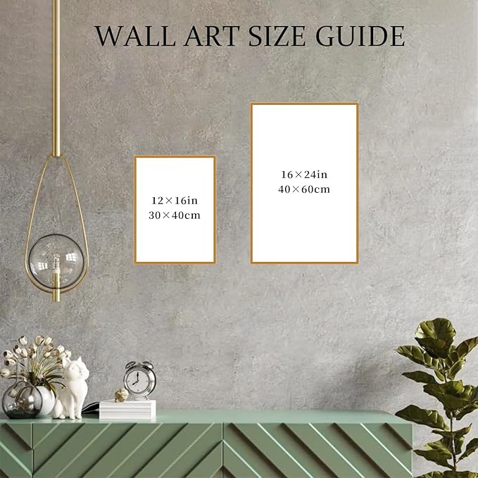 Wodkwq 3 Piece Vintage Floral Wall Art Framed,Neutral Wildflower Wall Decor,Mid Century Modern Botanical Prints,Retro Plant Art,For Bedroom, Living Room,Office 12x16in