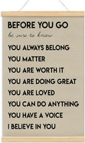 foedor Mental Health Posters,Positive Affirmations Wall Sign Decor Posters for Health Office,Inspirational Wall Art for Office Bedroom Kids Playroom Wall Decor,16x24 Inch
