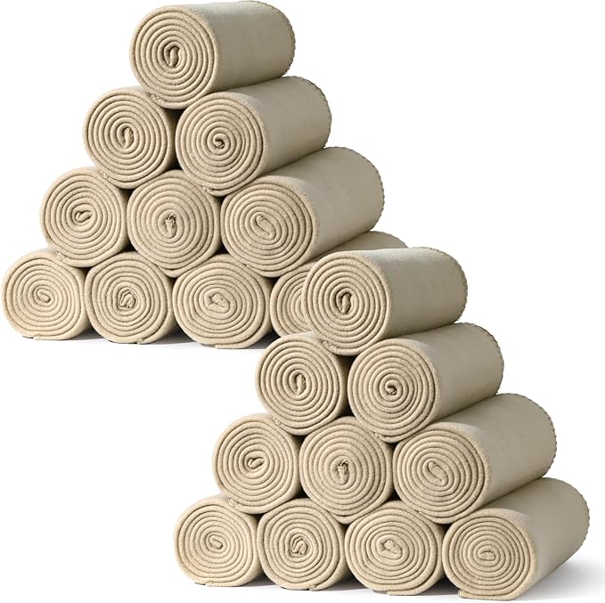 20PCS Khaki Blankets Bulk 50 X 60, Soft Lightweight Throw Blanket Kit Cozy Blankets Bulk for Bed Sofa Couch Warm Pet Fleece Blanket Set for Wedding Homeless Home Office Travel Gift for Seasons