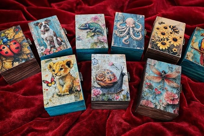 RK Collections Trinket Boxes Small Jewelry Keepsake Box (Snail)