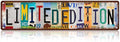 Vintage Limited Edition Wall Decor Street Signs Metal Tin Signs 16 x 4 Inches