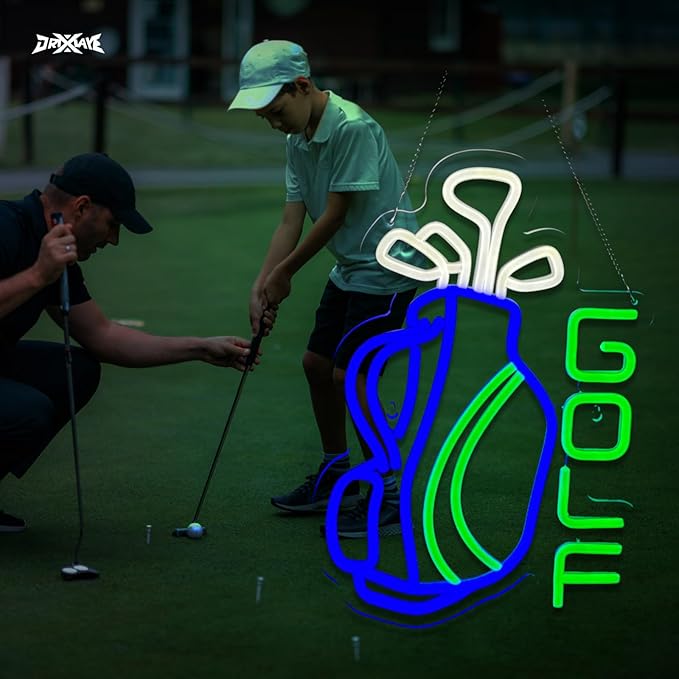 Golf neon sign Par Tee Golf Neon Sign for wall decor Golf Club Bedroom Man Cave Decor