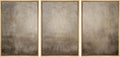 MUDECOR Framed Wall Art Print Set Neutral Abstract Landscape Illustrations Modern Art Boho Decorative Colorful Chic for Living Room, Bedroom, Office - 16"x24"x3 Natural