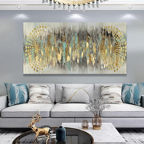 Abstract Pictures Canvas Wall Art for Living room Bedroom Wall Decor,Full of Imagination Wall Art Print Paitnings for home Decor,Morden Artwork An Inspirational Picture Smart Line Canvas Art