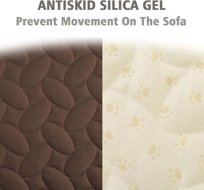 Ameritex Pet Bed Cover Dog Bed Blanket for Sofa and Furniture Waterproof New Pattern Design (30x70 Inch, Chocolate)