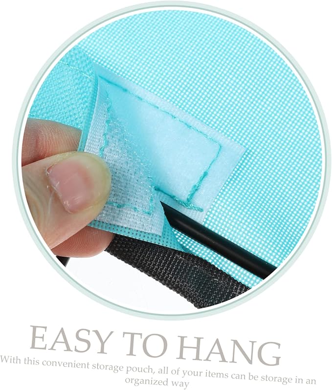 Cabilock Bed Storage Bedside Hanging Organizer Bedside Hanging Bag for Dorm Room Phone Book Charger Organizing Pouch