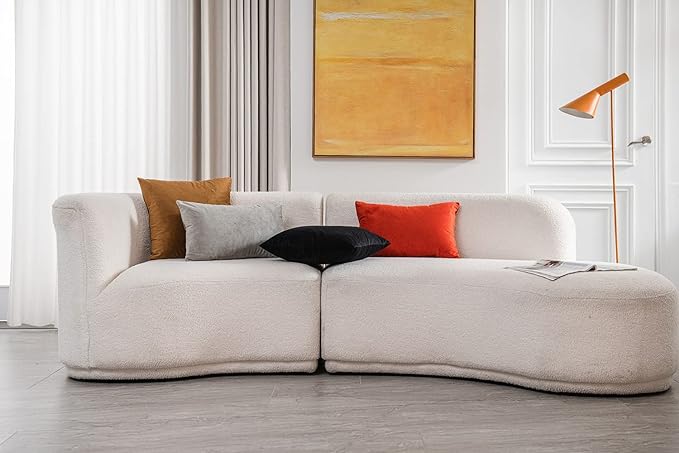 DEZENE Euro Sham Covers 24x24 Black: Pack of 2 Cozy Soft Velvet Square Modern Luxury Decorative Throw Pillow Cases for Sofa Couch Living Room Bed Home Decor
