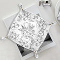 Nurse Appreciation Gift for Women, Nursing Student or Practitioner, for Nurse Week or Day,PU Leather Catchall Tray Jewelry, Keys, Watch, and Accessories Organizer 7.87x7.87in