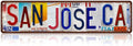 Vintage City Street Sign San Jose,CA Wall Decor Metal Tin Signs for Bar Home Bedroom Garage