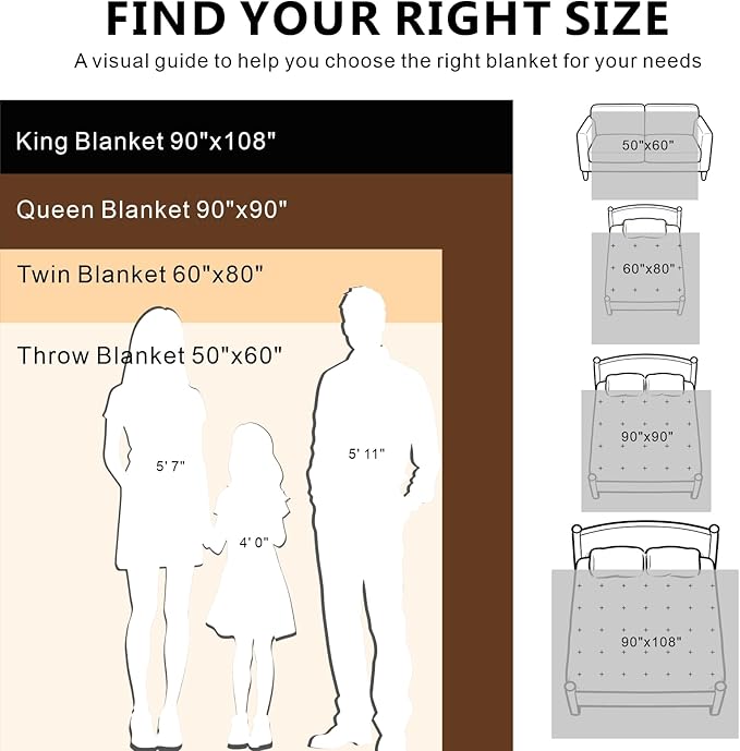 Cow Print Blanket 60"x80", Ultra Soft Flannel Cow Throw Blanket for Couch Bed and Travel, Cow Print Throw Blankets for Bed, All Seasons Blanket 60"x80" (Light Brown)