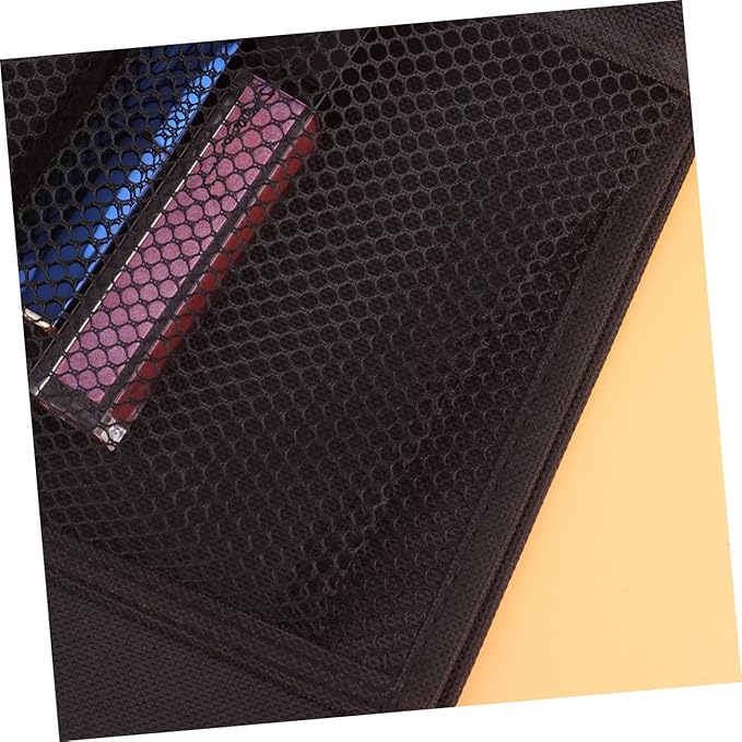 PRETYZOOM Practical Hanging Pouch Organizer Handrail Storage Bag Bedside Storage Pouch for Phone Earphones Chargers Books Water Bottle
