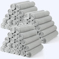 60PCS Gray Fleece Blankets Bulk 50 X 60, Soft Lightweight Throw Blankets Kit Cozy Blankets Bulk for Bed Sofa Couch Warm Pet Fleece Blankets Set for Wedding Homeless Home Office Travel Gift for Seasons