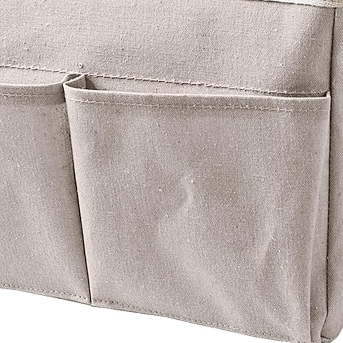 Bedside Caddy, Hanging Storage Organizer Bed Organizer Hanging Pocket Side of Bed Storage Pouch Dorm Bed Storage for Books Mobile Phones (-3117230063811)