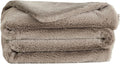 UnHide Lil’ Marsh Faux Fur Blanket - Lightweight, Soft Throw Blanket - Machine Washable - Ideal for Bed, Couch, or Reading Chair- X-Small (34" x 44") Taupe Ducky