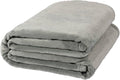 NANPIPER Fleece Blankets, Super Soft Flannel Fuzzy Blanket for Bed Couch, Luxury Cozy Plush Microfiber Blanket-Twin Size,Grey