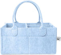 Mr. Pen- Baby Diaper Caddy Organizer, Sky Bliss, Baby Caddy Organizer with Handle, Compact Size, Collapsible & Portable