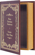 PACOLO Decorative Book Boxes, Faux Wood cover Storage for Hidden Jewelry, Money, and Cash (Classic Fairy Tale)
