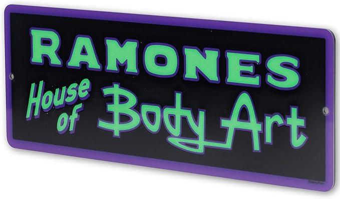 Disney Pixar Cars Ramone’s House of Body Art Metal Wall Decor - Fun Cars Sign for Bedroom or Play Room