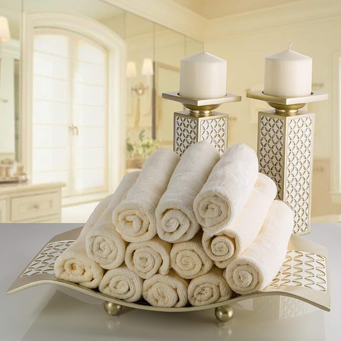 Creative Scents Schonwerk Diamond Lattice Decorative Table Decorations, Centerpieces for Dining/Living Room Table Decor Dish - Coffee Table Decor Best Wedding/Birthday Gift