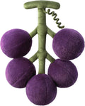 Phantoscope Fruit Shaped Pillows Series Grape Shape Throw Pillow, Fun Home Decor of Fruit Themed Shaped Cushions, Fall Decorative Shaped Pillow for Couch Bed and Chair, Purple, 18 x 13 inches