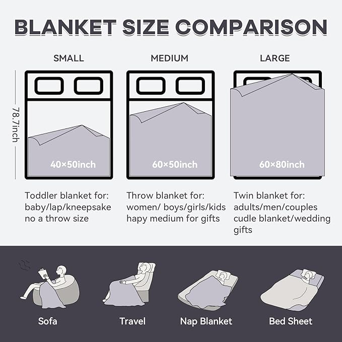 Chunky Knit Blanket - Luxury Soft Cozy 50 * 60 Throw Blanket,100% Woven Blanket Rope Knot Throw Blanket for Couch, Sofa, Home Decor, Gift - Machine Washable (Blackish Green, 50 * 60)
