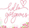 Hicarer Hello Gorgeous Metal Wall Art Decor Minimalist Decoration Metal Hello Gorgeous Decorative Sign for Living Room Office Bedroom Hotel Home Wall Decoration(Pink,Classic Style)