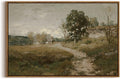 InSimSea Framed Canvas Wall Art Vintage Decor, Vintage Countryside Landscape Farmhouse Decor, Large Wall Art for Living Room Decorations, French Country Home Decor Wall Prints, 20"x30"