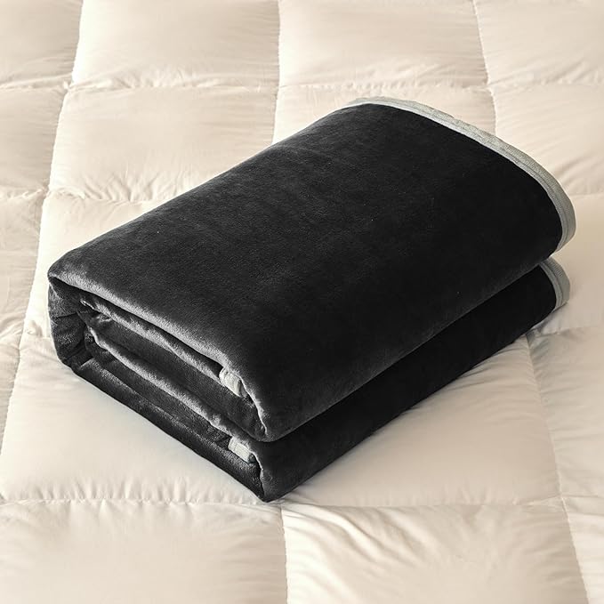 Fleece Bed Blankets Throw Size - Soft Lightweight Plush Fuzzy Cozy Luxury Blanket Microfiber Throw for Couch Bed,All-Season Breathable,40x60 Inches